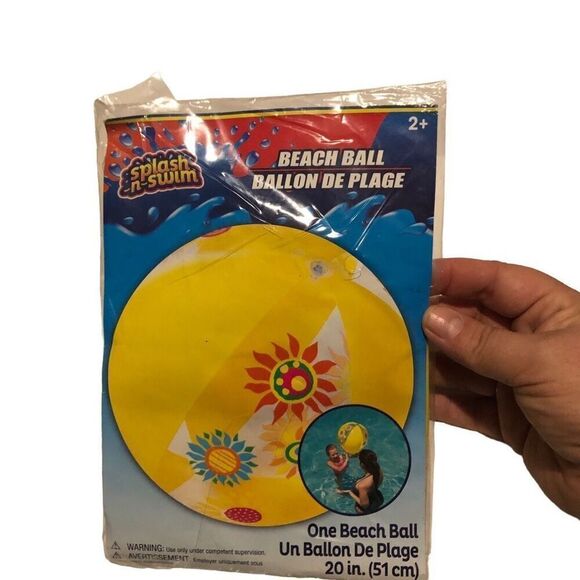 Splash n Swim Floaties Beach Ball Arm NWT - Picture 2 of 7